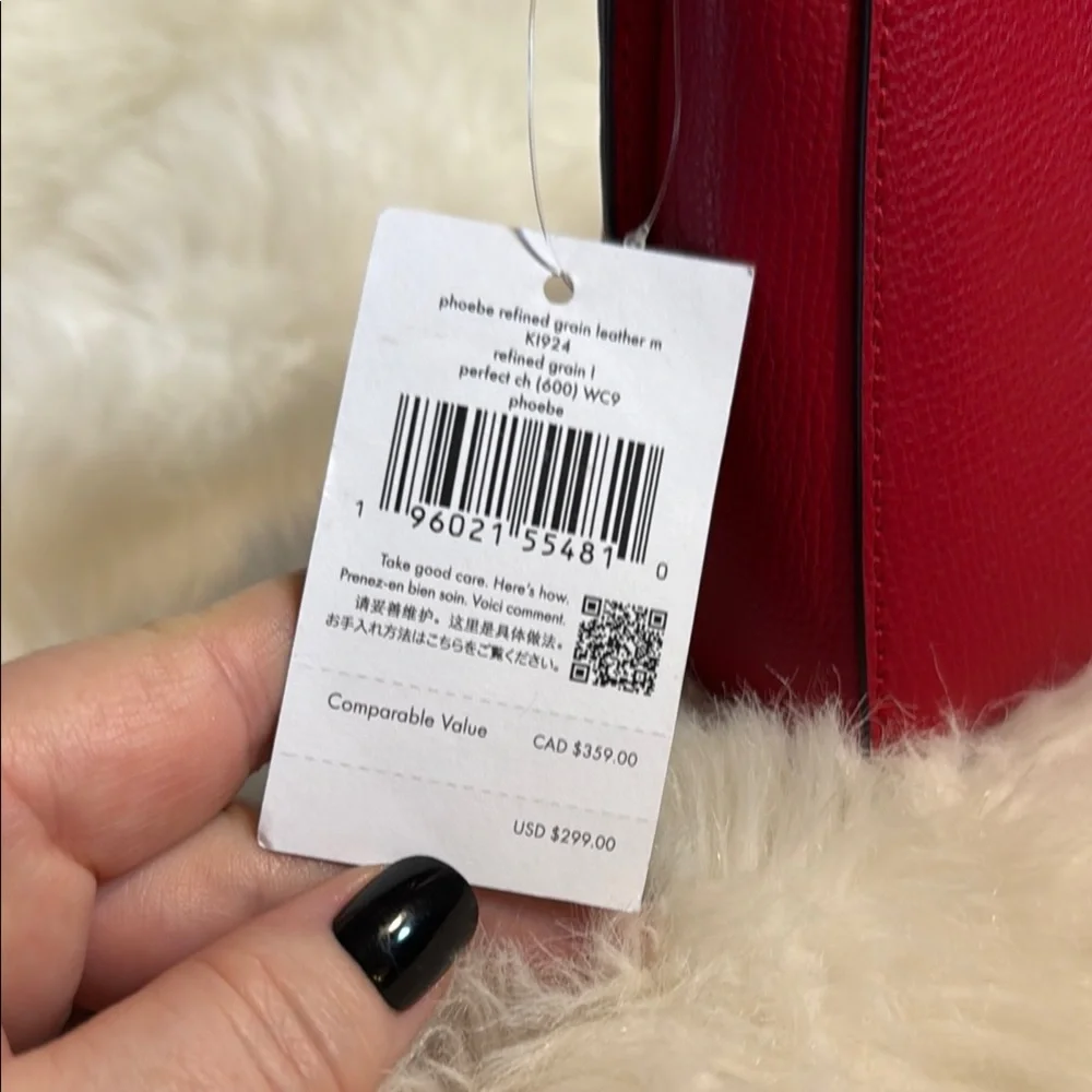 Kate Spade Red Mini Bag with Sleek Design - Picture 2 of 15
